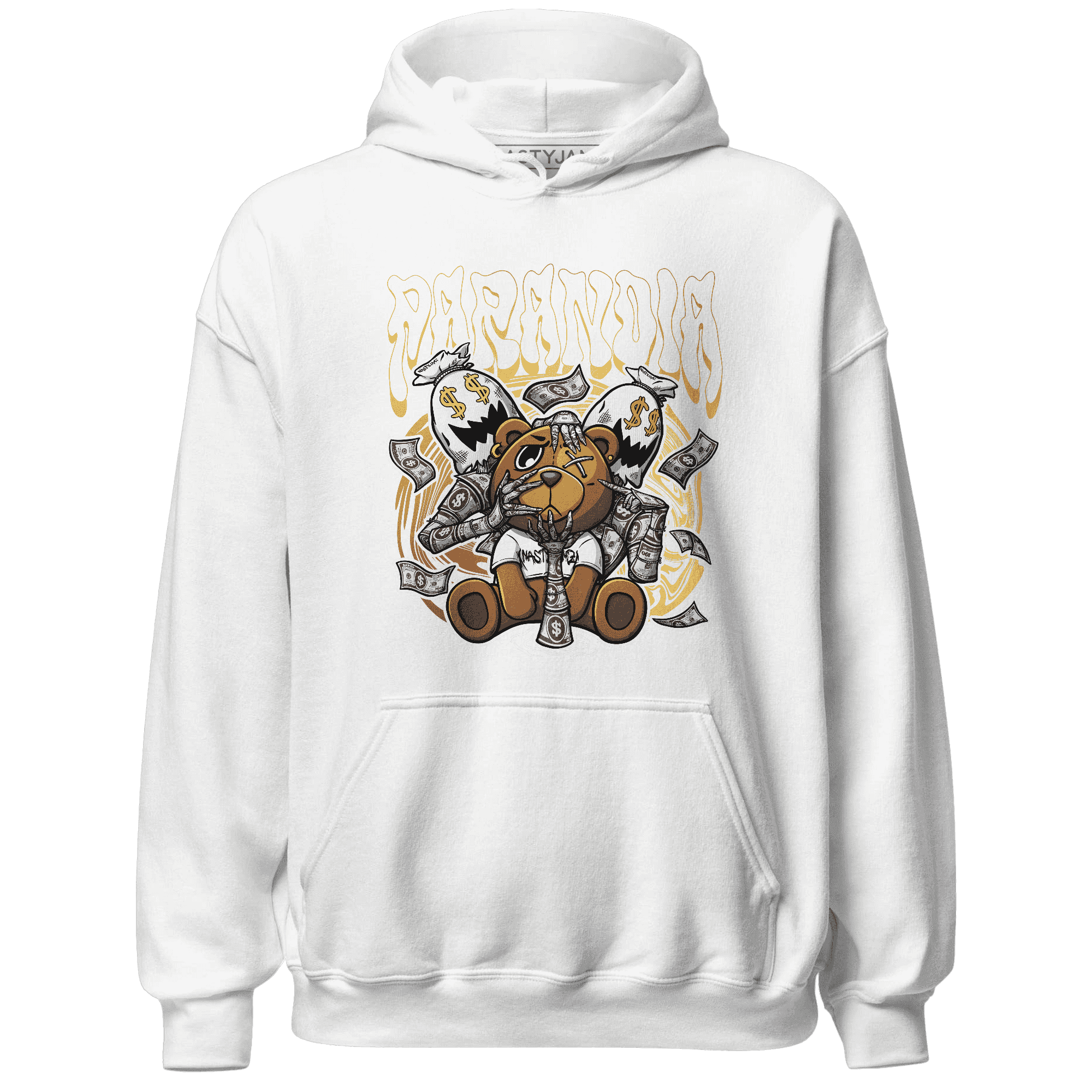 Jordan 4 Sail Hoodie Match Paranoia Money BER - NastyJamz