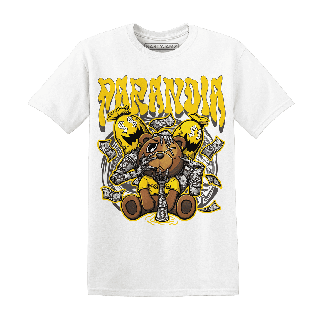Thunder 4s T Shirt Match Paranoia Money BER - NastyJamz