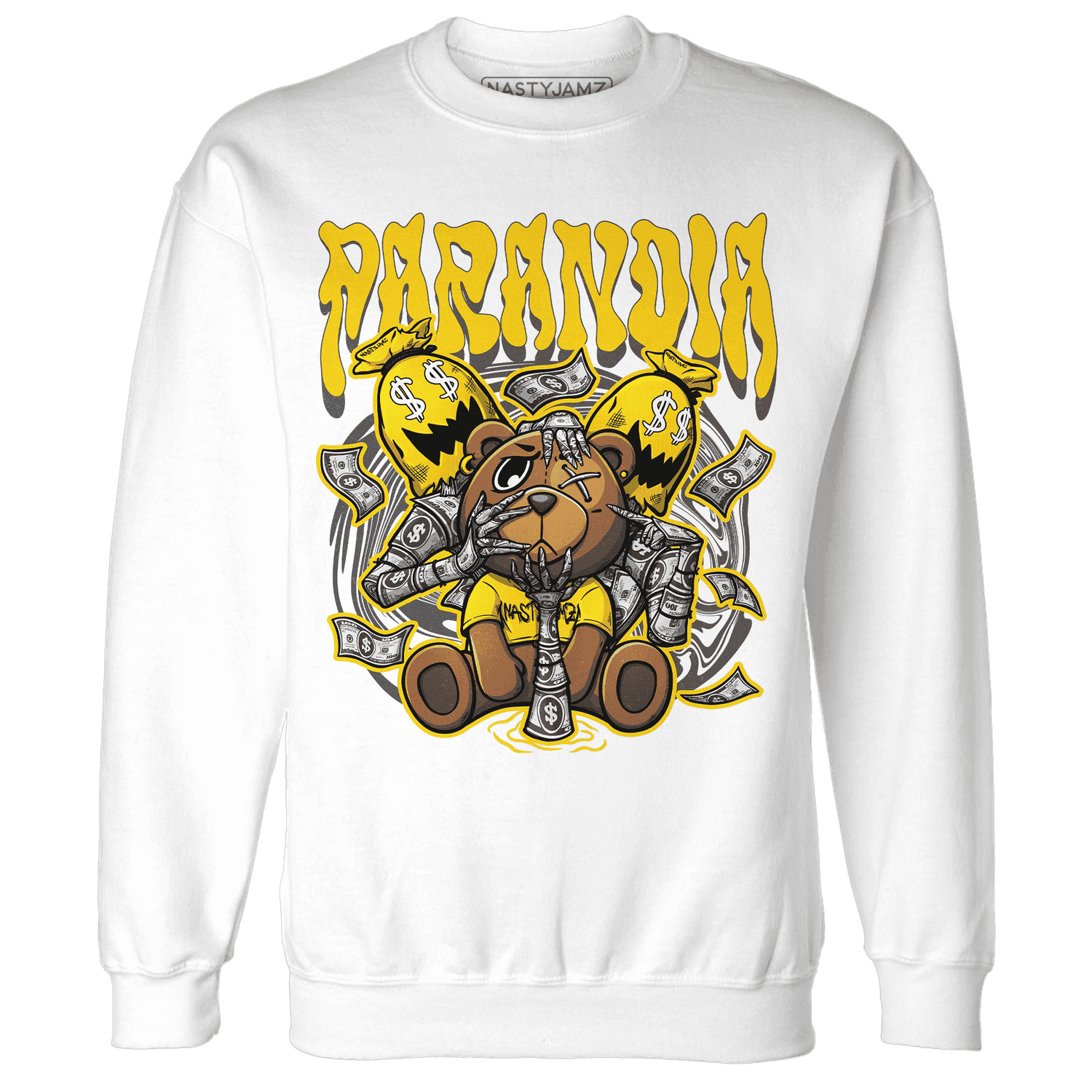 Thunder 4s Sweatshirt Match Paranoia Money BER - NastyJamz