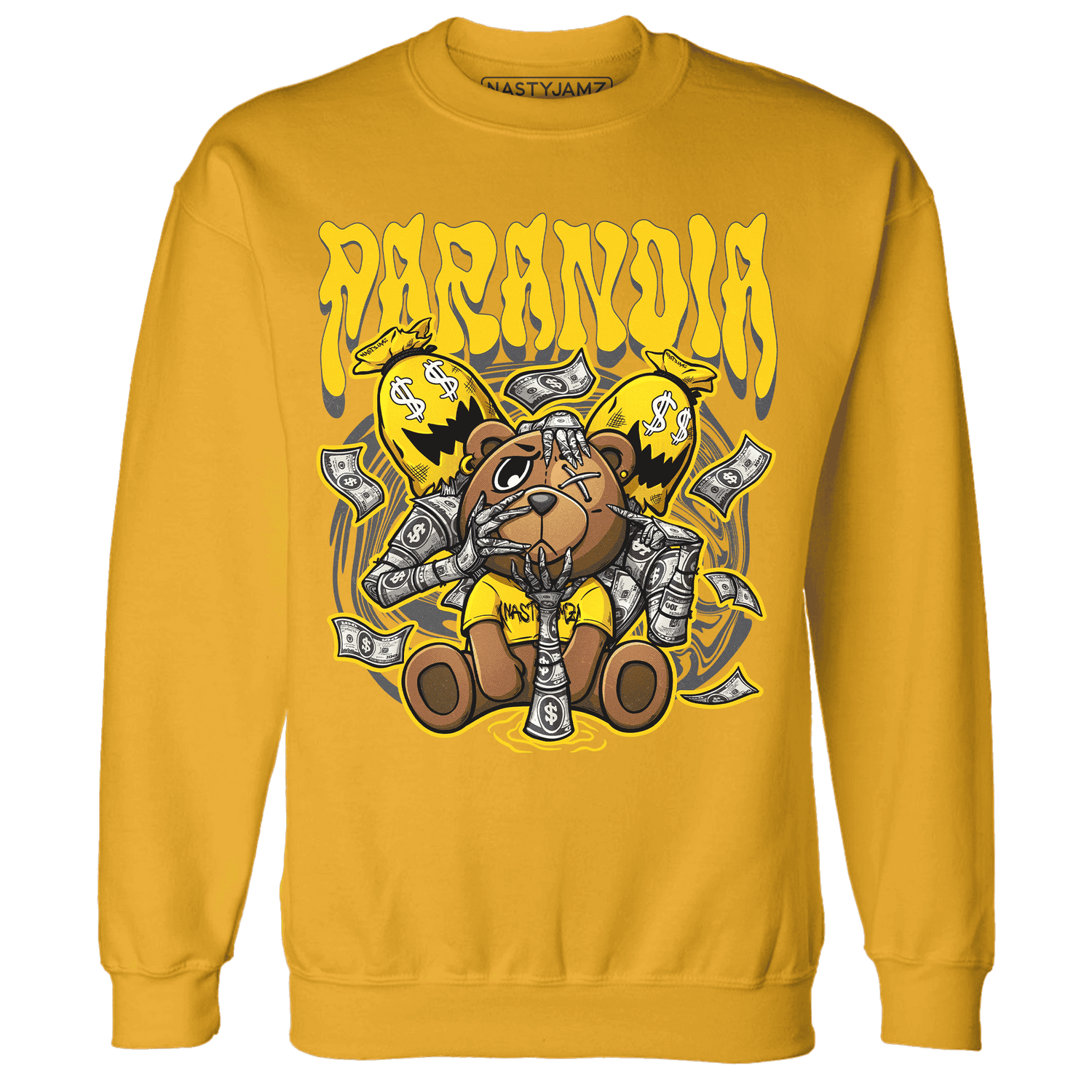 Thunder 4s Sweatshirt Match Paranoia Money BER - NastyJamz