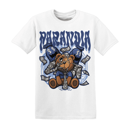 Midnight Navy 5s T Shirt Match Paranoia Money BER - NastyJamz