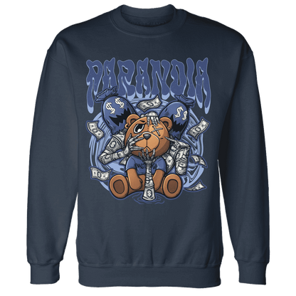 Midnight Navy 5s Sweatshirt Match Paranoia Money BER - NastyJamz