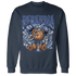 Midnight Navy 5s Sweatshirt Match Paranoia Money BER - NastyJamz