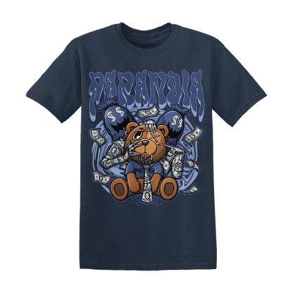 Midnight Navy 5s T Shirt Match Paranoia Money BER - NastyJamz