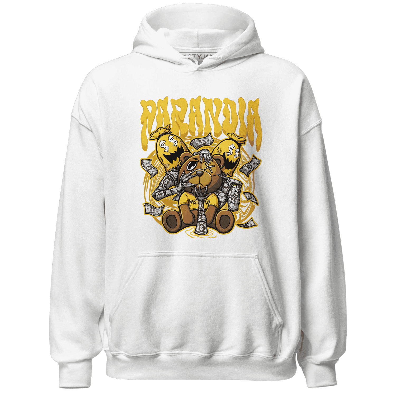 Jordan 6 Yellow Ochre Hoodie Match Paranoia Money BER - NastyJamz