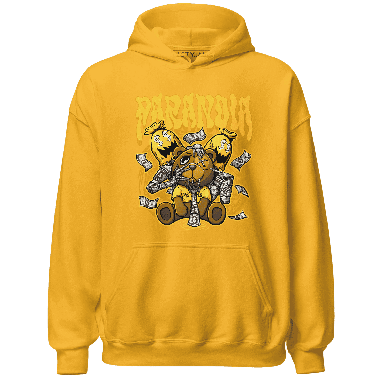 Jordan 6 Yellow Ochre Hoodie Match Paranoia Money BER - NastyJamz
