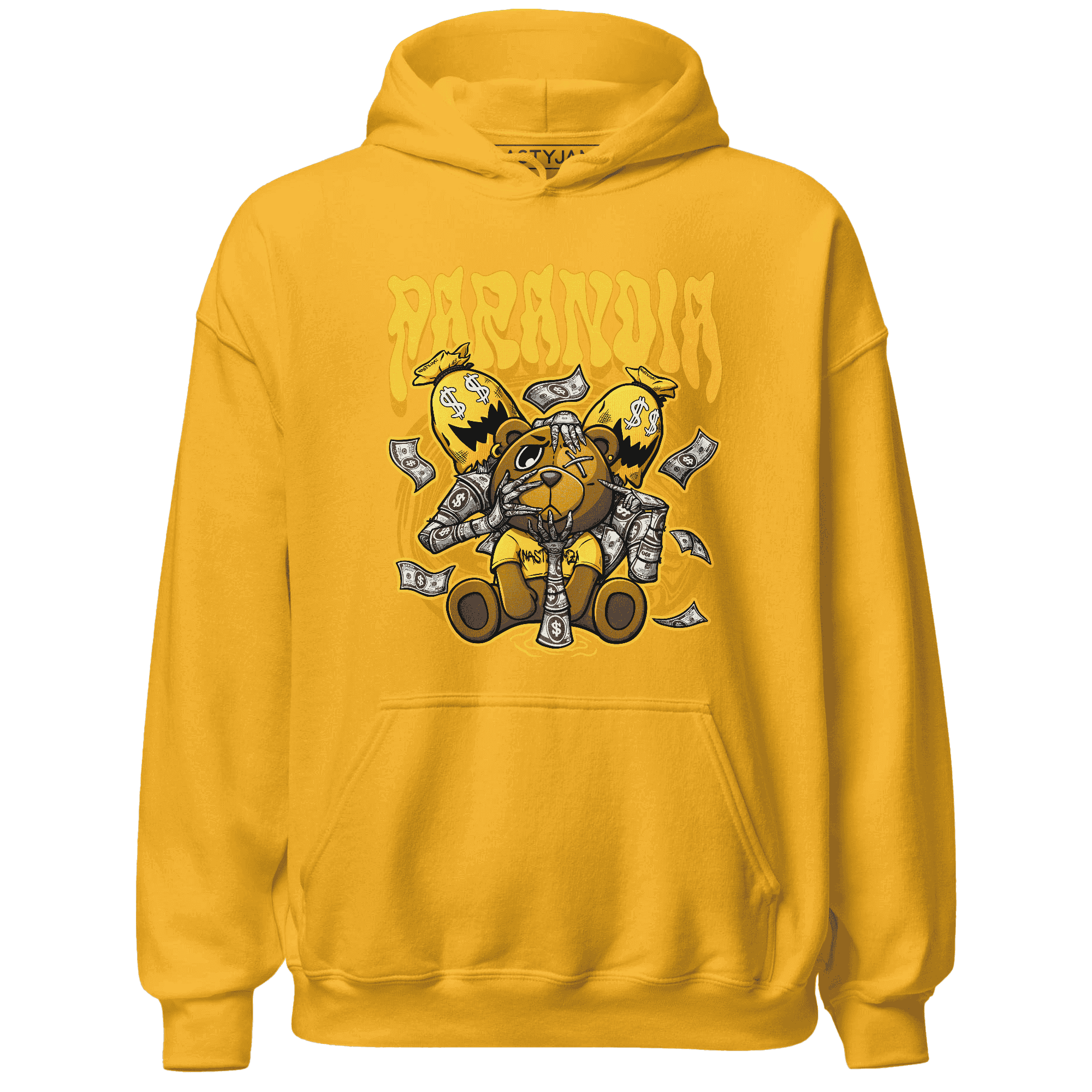 Jordan 6 Yellow Ochre Hoodie Match Paranoia Money BER - NastyJamz