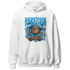 Jordan 9 Powder Blue Hoodie Match Paranoia Money BER - NastyJamz