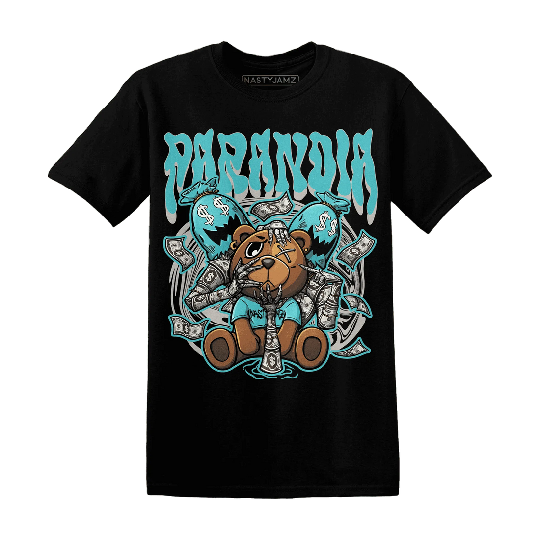 NastyJamz-NBL-Cyan-Burst-9060-T-Shirt-Match-Paranoia-Money-BER