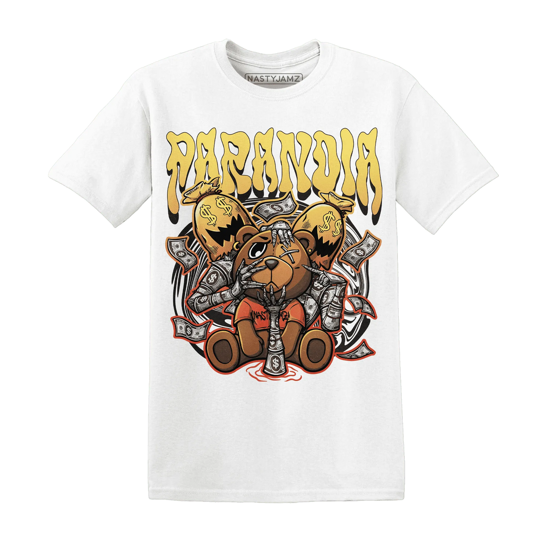 NastyJamz-VaporMax-Crimson-Total-Orange-Plus-T-Shirt-Match-Paranoia-Money-BER