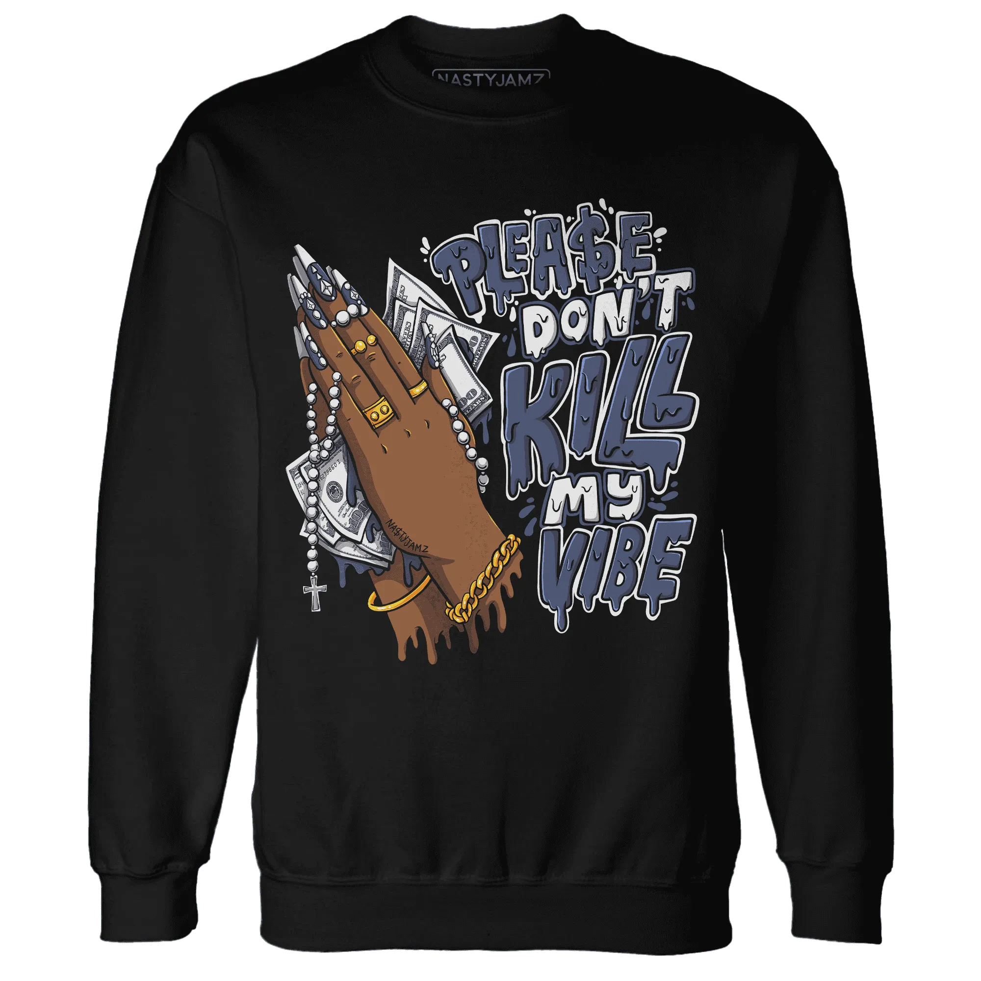 Low-Diffused-Blue-11s-Sweatshirt-Match-Please-Don&