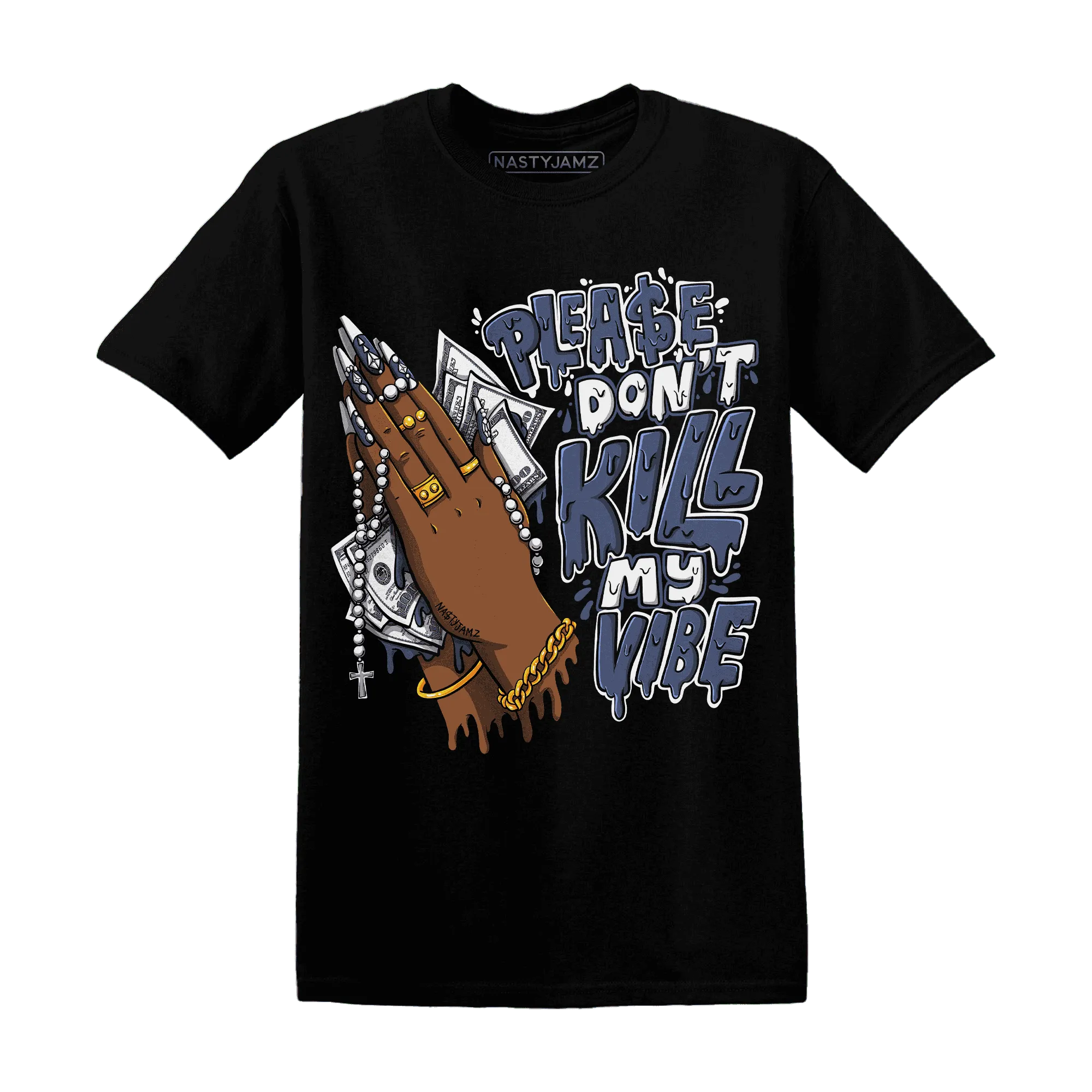 Low-Diffused-Blue-11s-T-Shirt-Match-Please-Don&