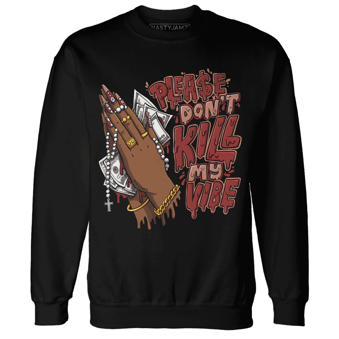 NastyJamz-Dune-Red-13s-Sweatshirt-Match-Please-Don&