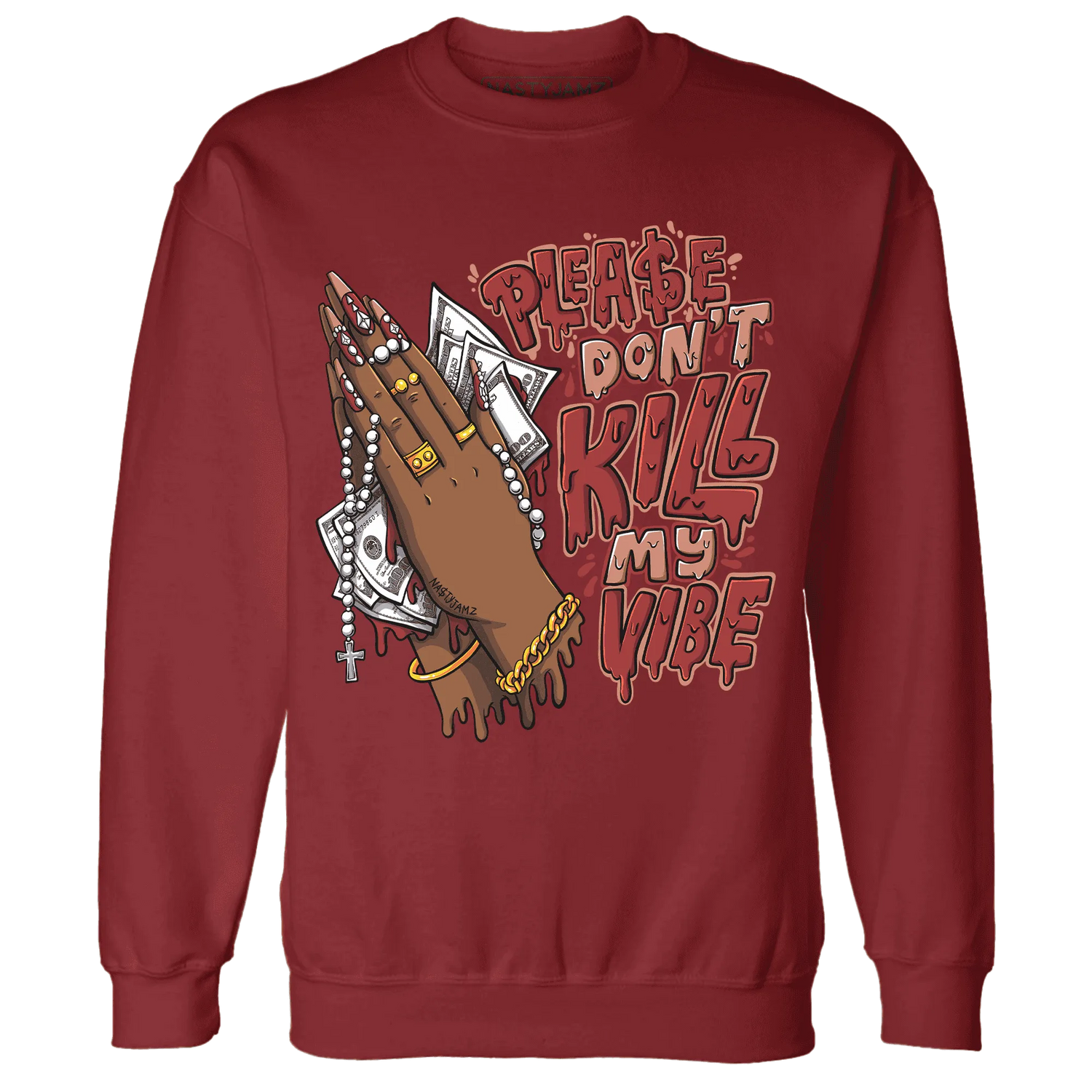 NastyJamz-Dune-Red-13s-Sweatshirt-Match-Please-Don&