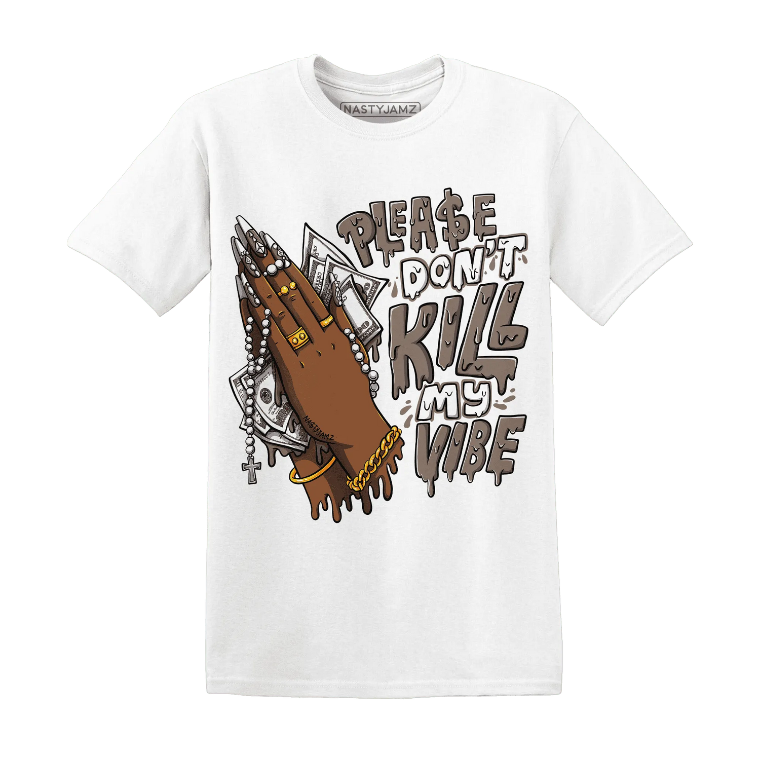 NastyJamz-Low-Mocha-1s-T-Shirt-Match-Please-Don&