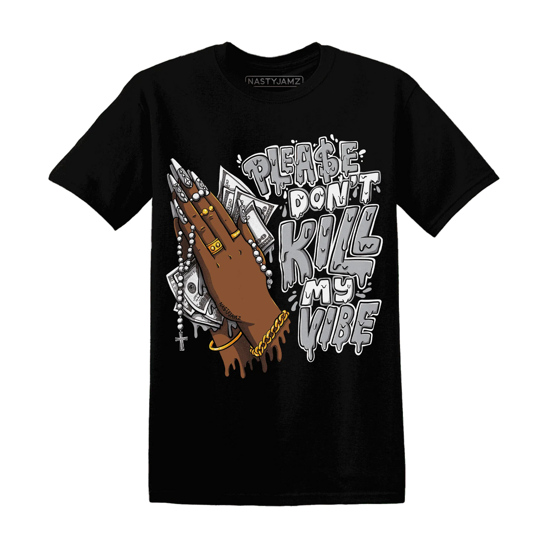 Wolf-Grey-1s-T-Shirt-Match-Please-Don&