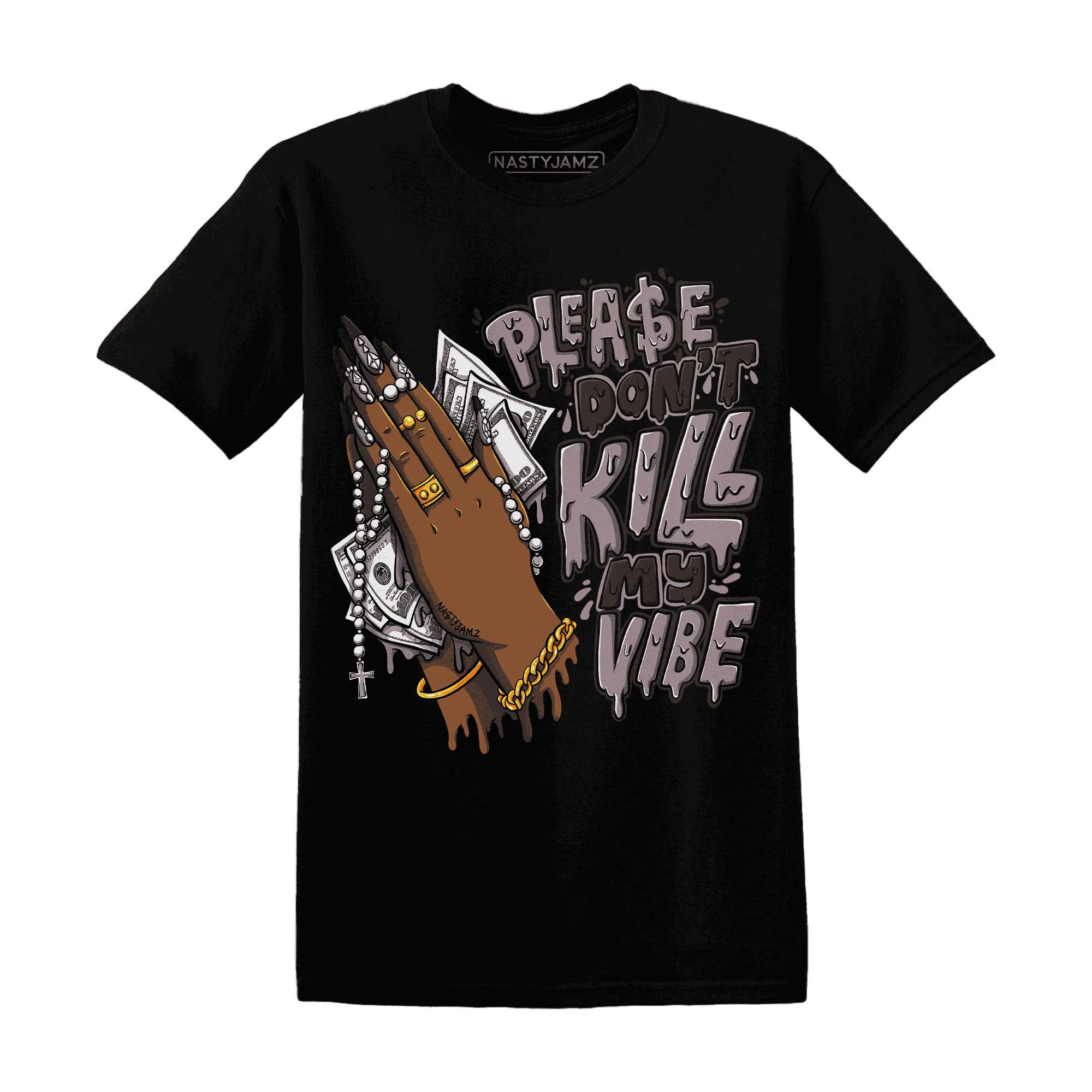 NastyJamz-Black-Violet-Ore-3s-T-Shirt-Match-Please-Don&