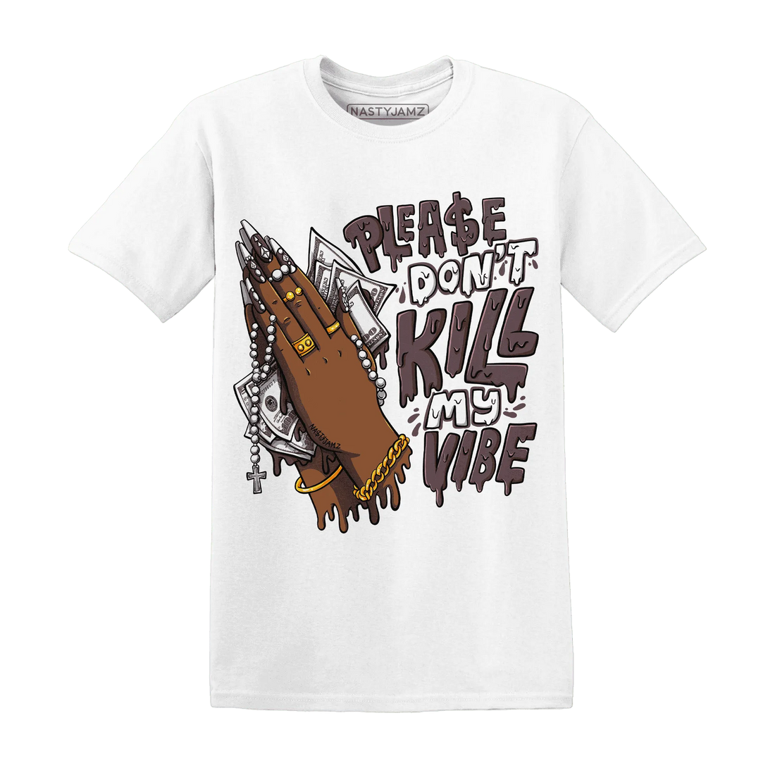 NastyJamz-Burgundy-Crush-3s-T-Shirt-Match-Please-Don&