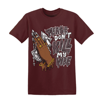 NastyJamz-Burgundy-Crush-3s-T-Shirt-Match-Please-Don&