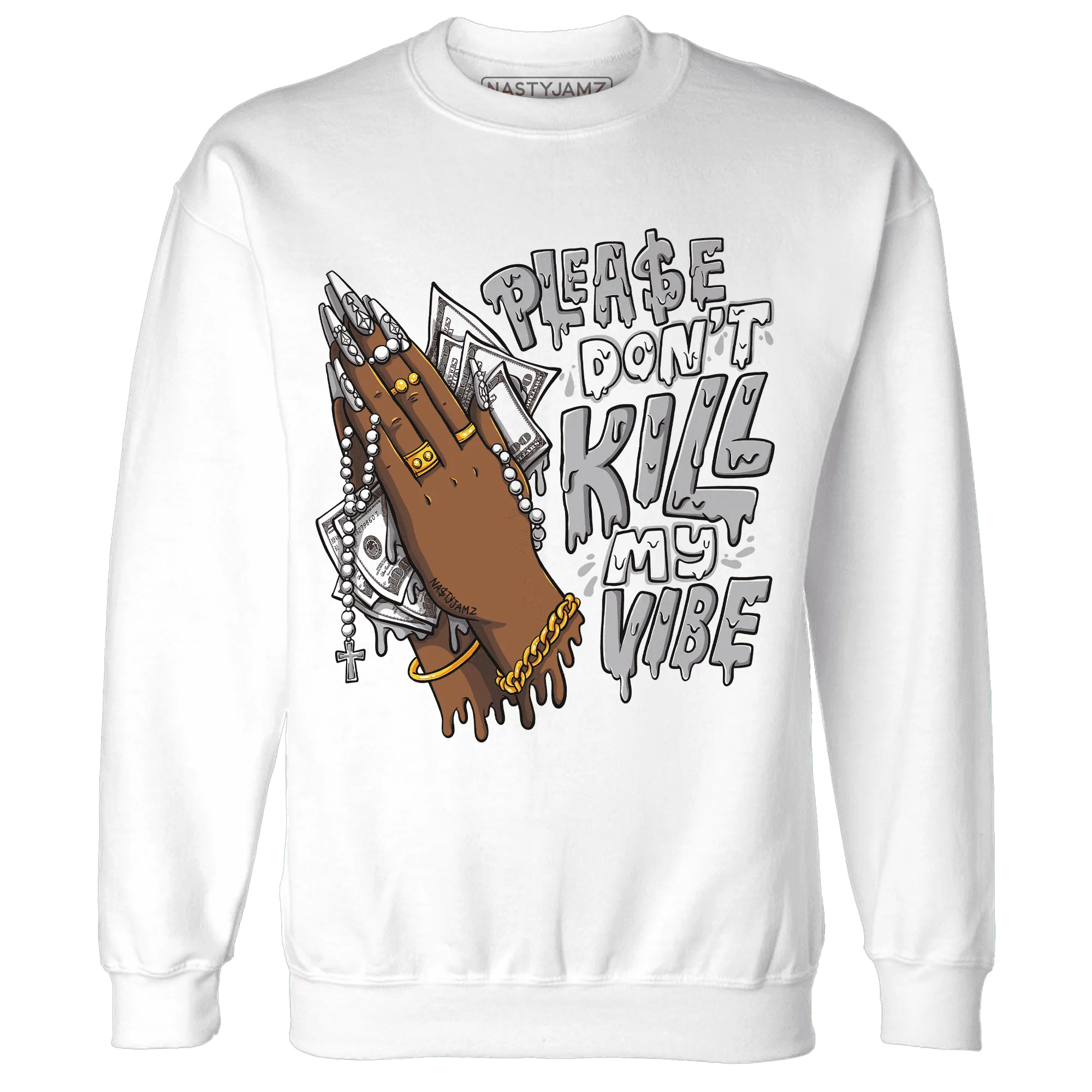 Cement-Grey-3s-Sweatshirt-Match-Please-Don&