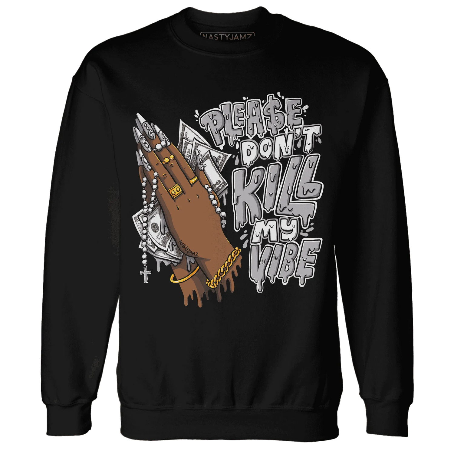 Cement-Grey-3s-Sweatshirt-Match-Please-Don&