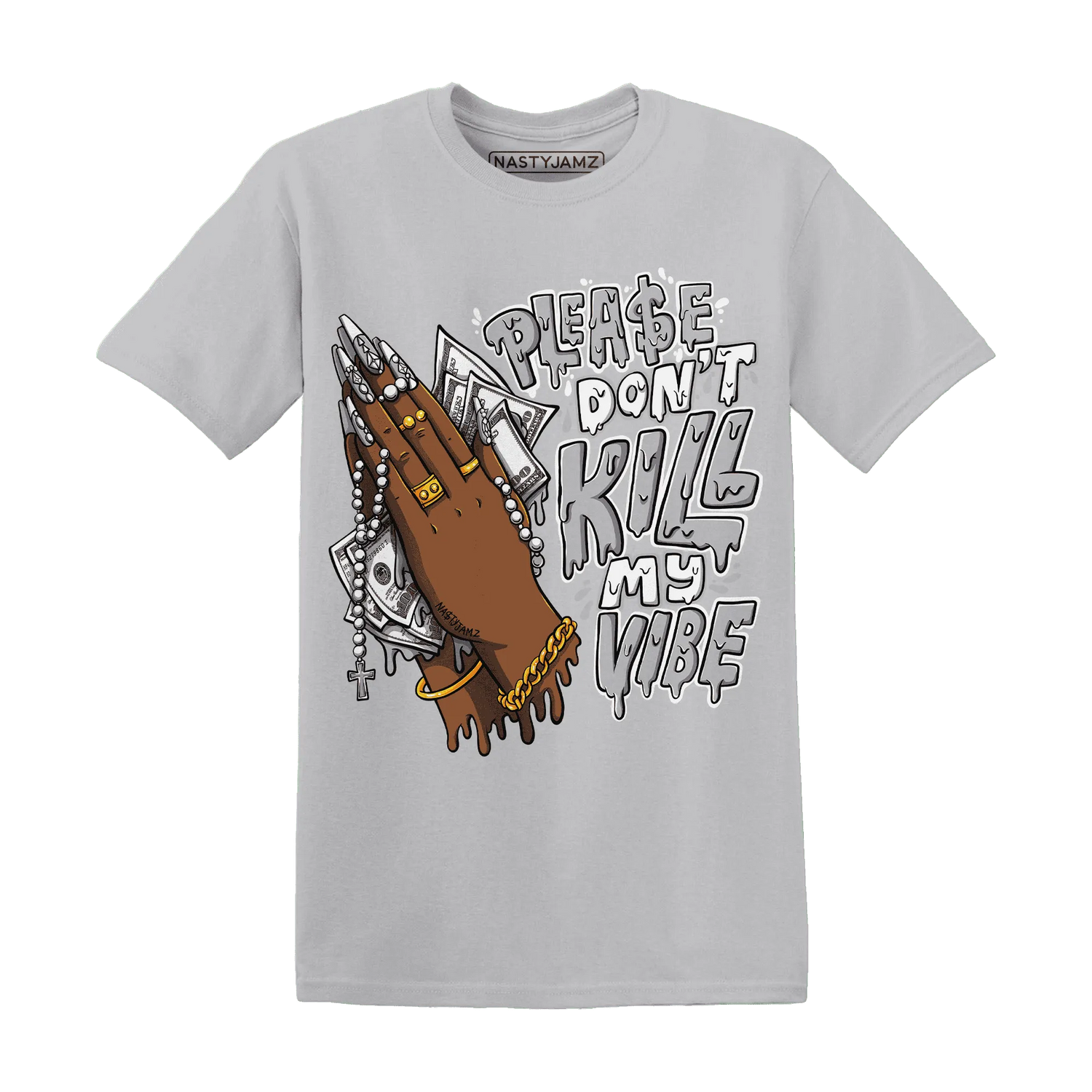 Cement-Grey-3s-T-Shirt-Match-Please-Don&