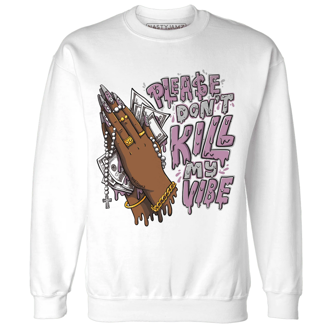 Orchid-Neutral-Grey-Black-White-4s-Sweatshirt-Match-Please-Don&