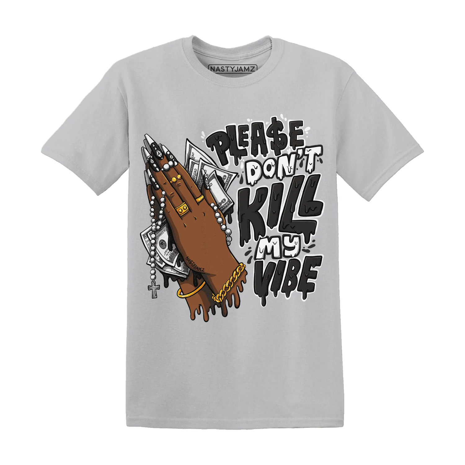 White-Thunder-4s-T-Shirt-Match-Please-Don&