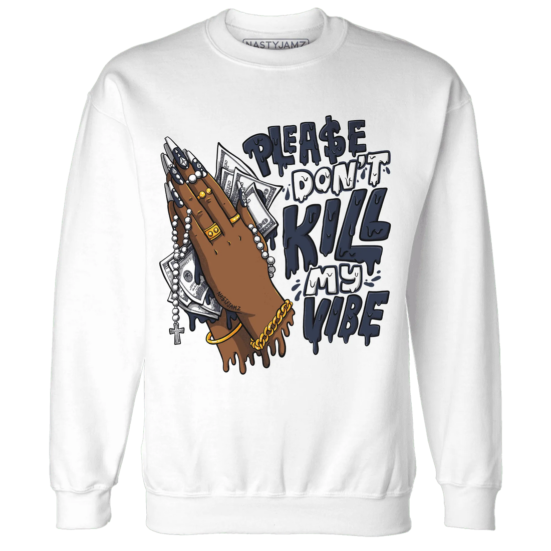 White-Navy-6s-Sweatshirt-Match-Please-Don&