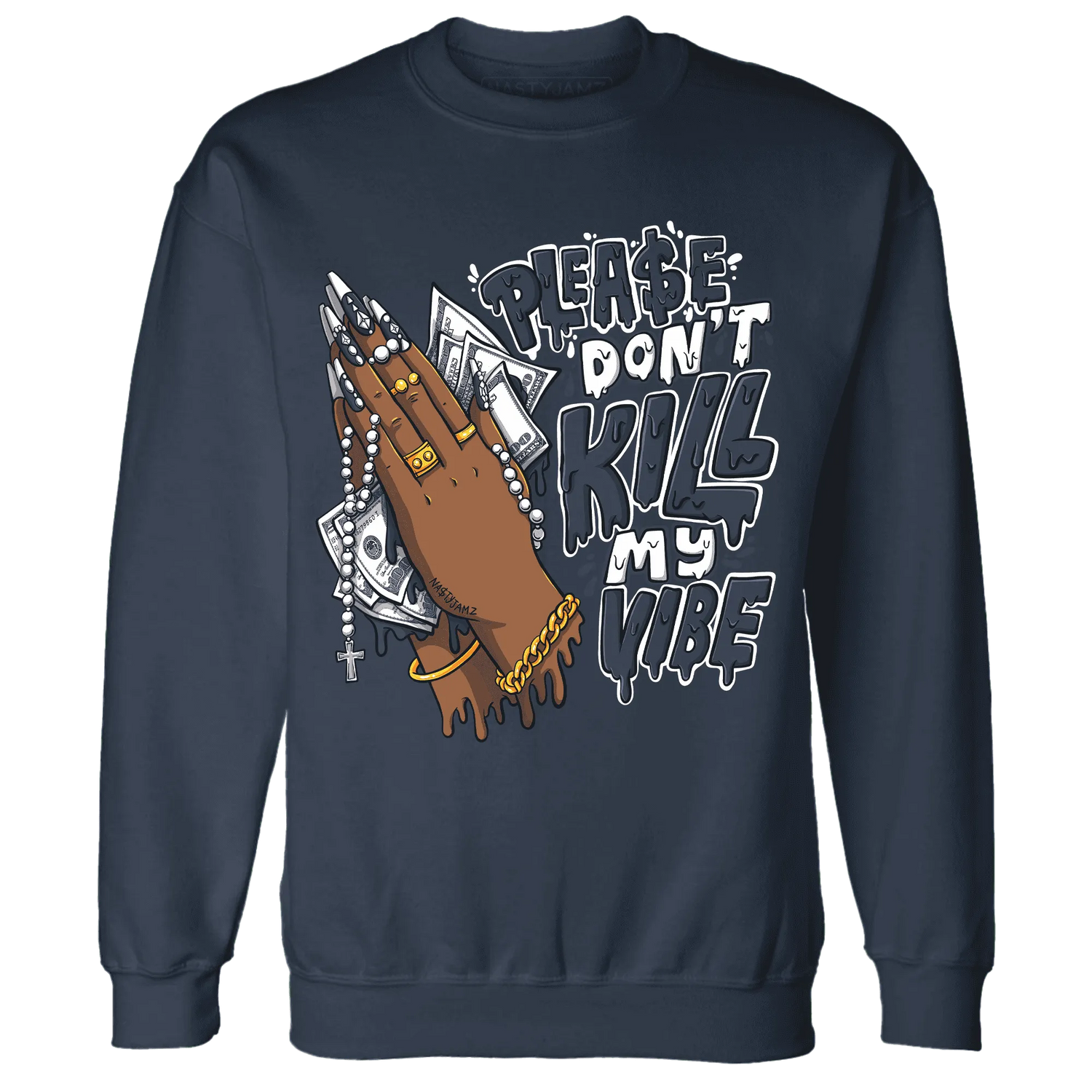 White-Navy-6s-Sweatshirt-Match-Please-Don&