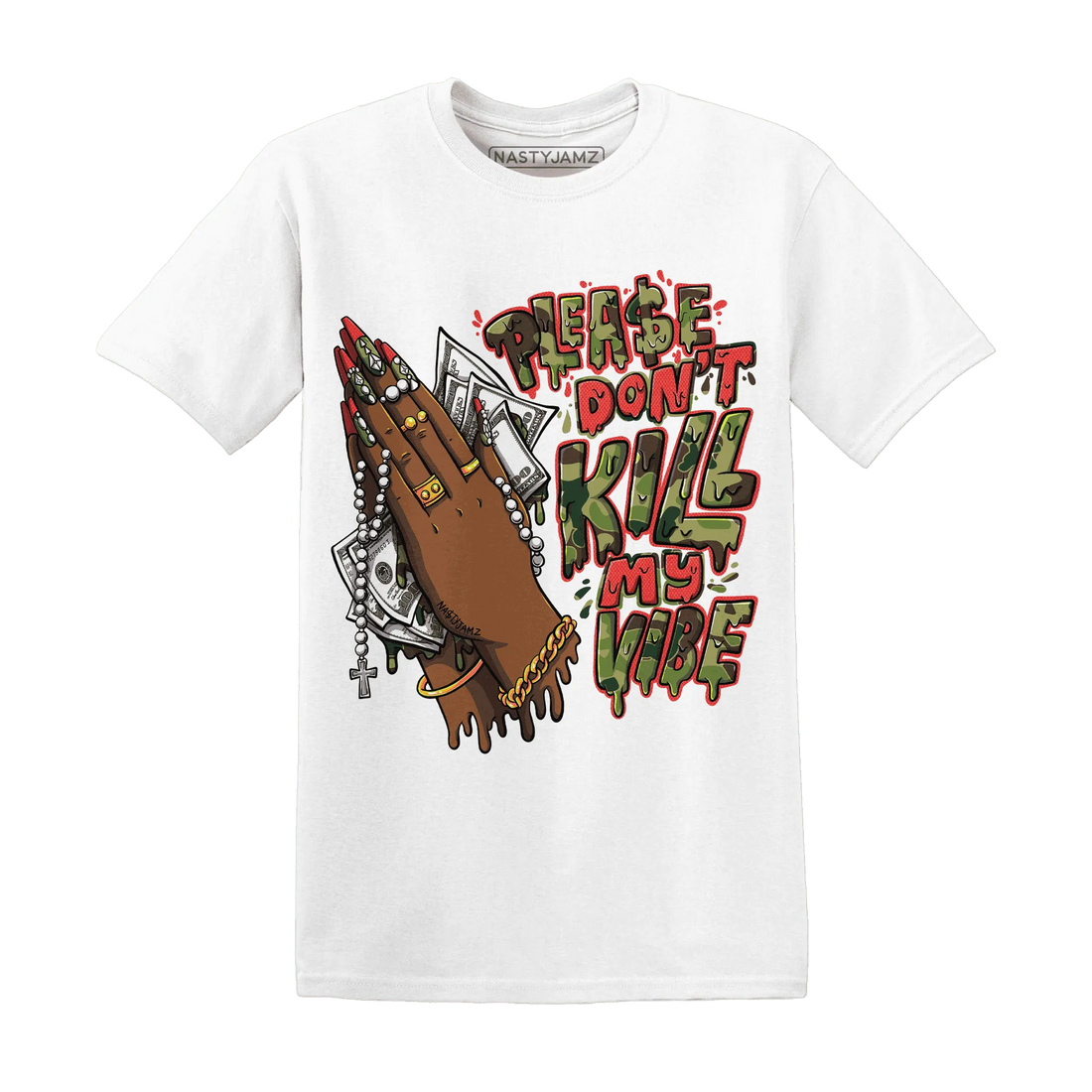 AM-90-Dark-Sage-Solar-Red-T-Shirt-Match-Please-Don&