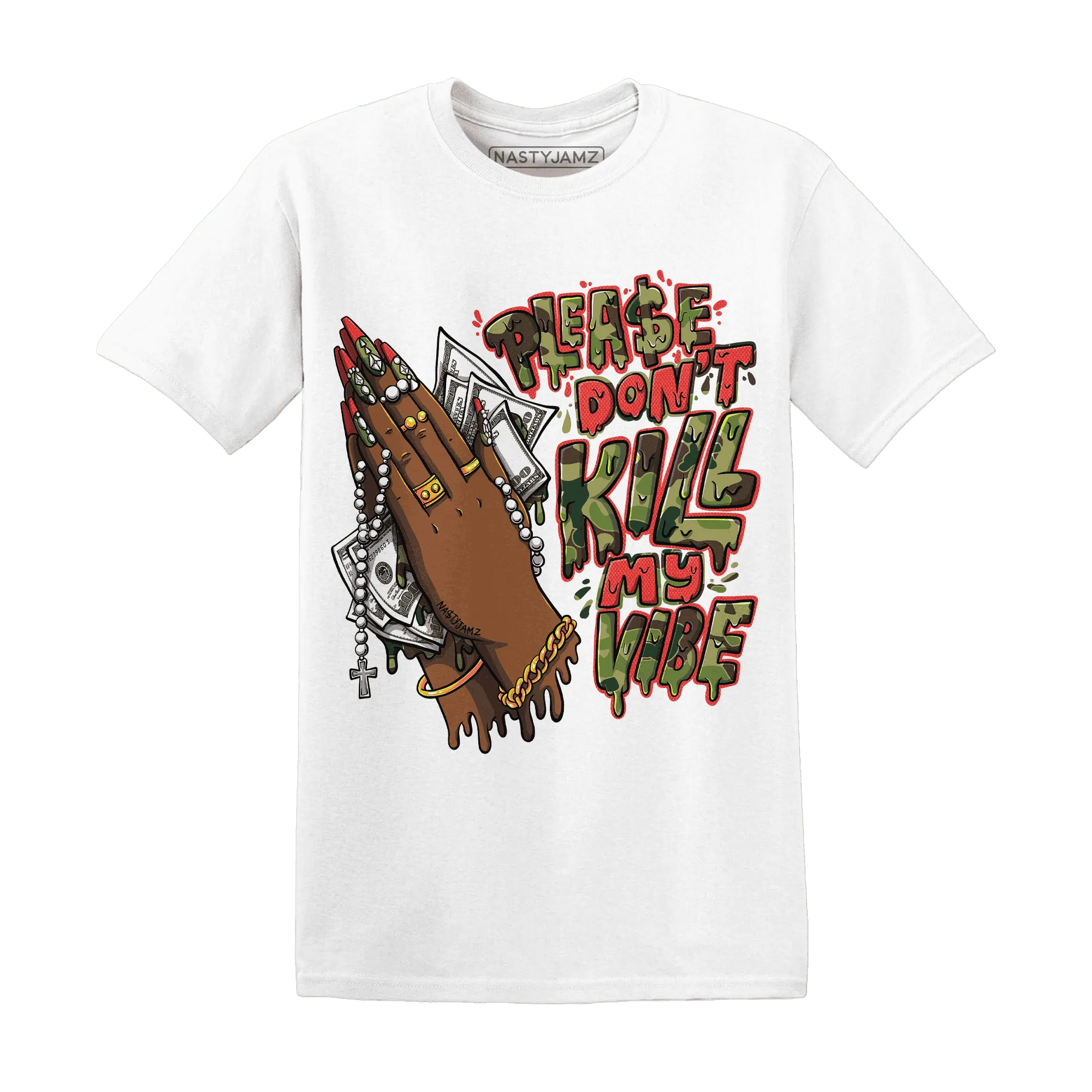 AM-90-Dark-Sage-Solar-Red-T-Shirt-Match-Please-Don&