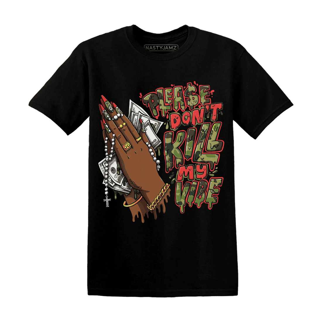 AM-90-Dark-Sage-Solar-Red-T-Shirt-Match-Please-Don&