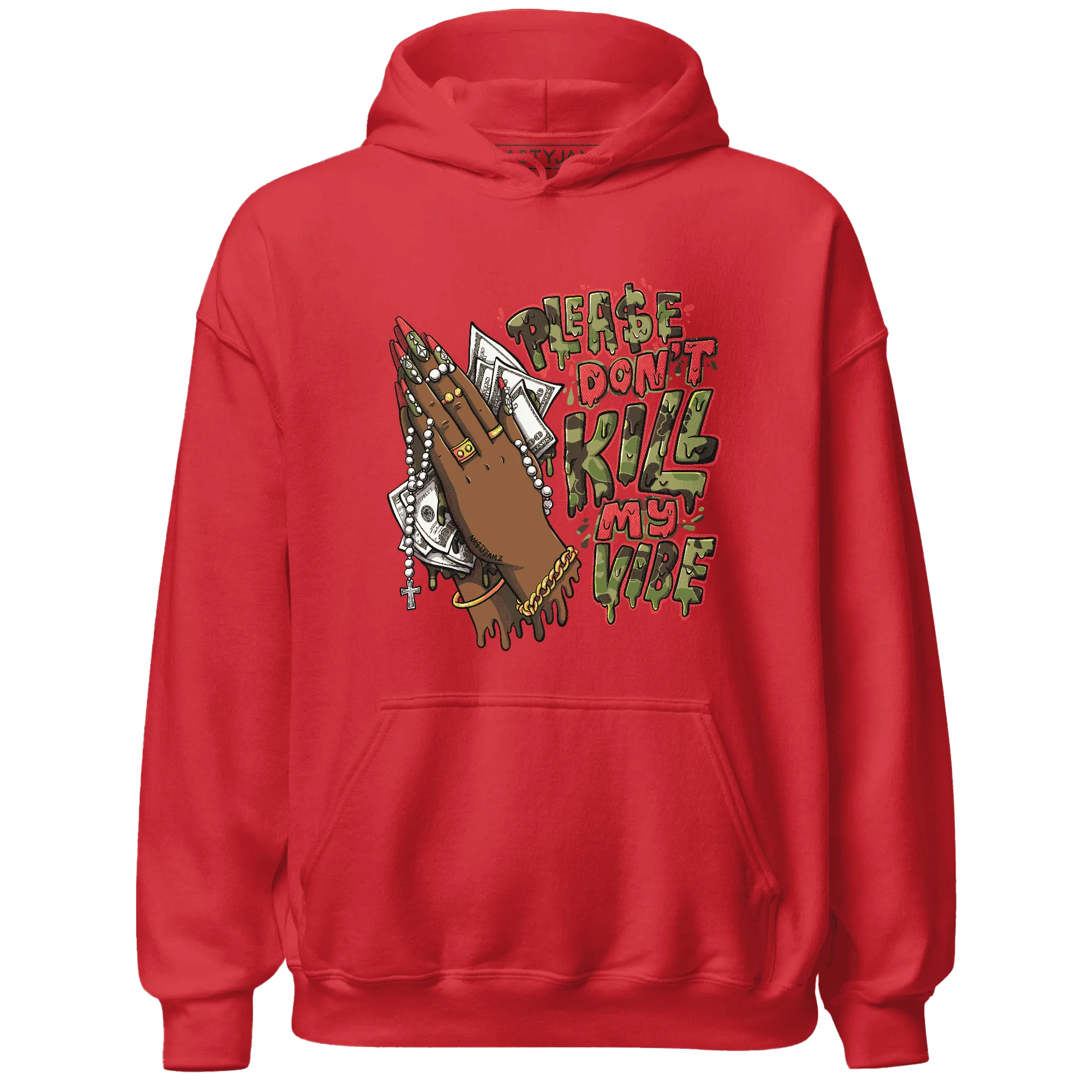 AM-90-Dark-Sage-Solar-Red-Hoodie-Match-Please-Don&