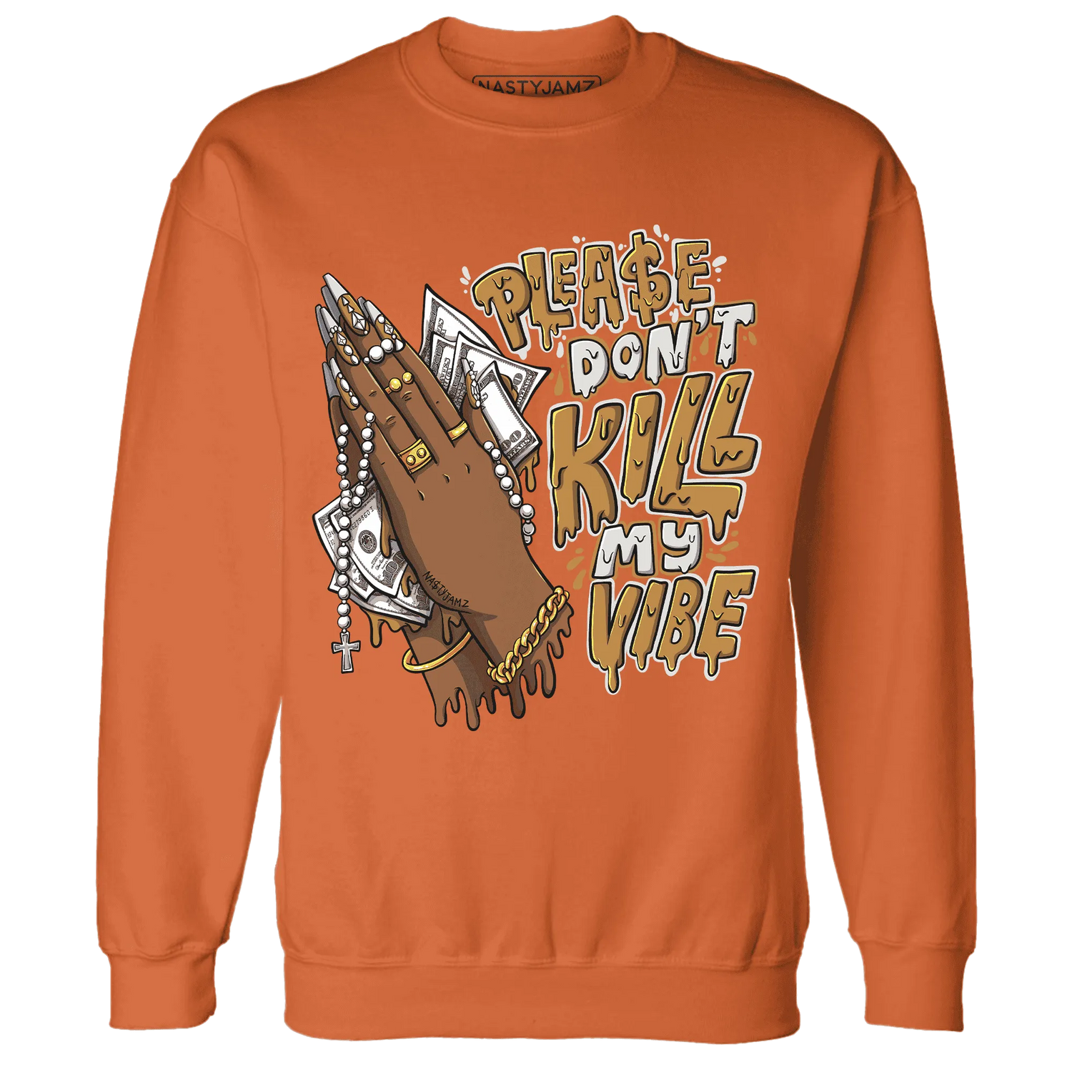 Dunk-Low-Retro-Wheat-Orange-Sweatshirt-Match-Please-Don&