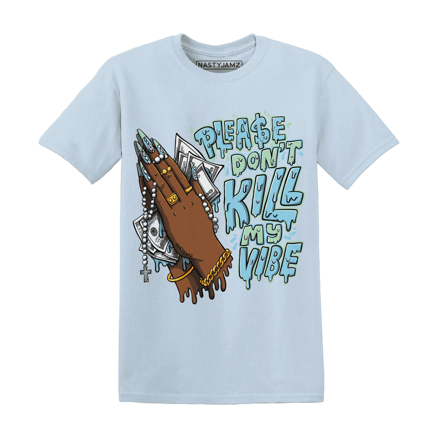 Dunk-Verdy-Visty-Blue-Gaze-Light-Arctic-T-Shirt-Match-Please-Don&