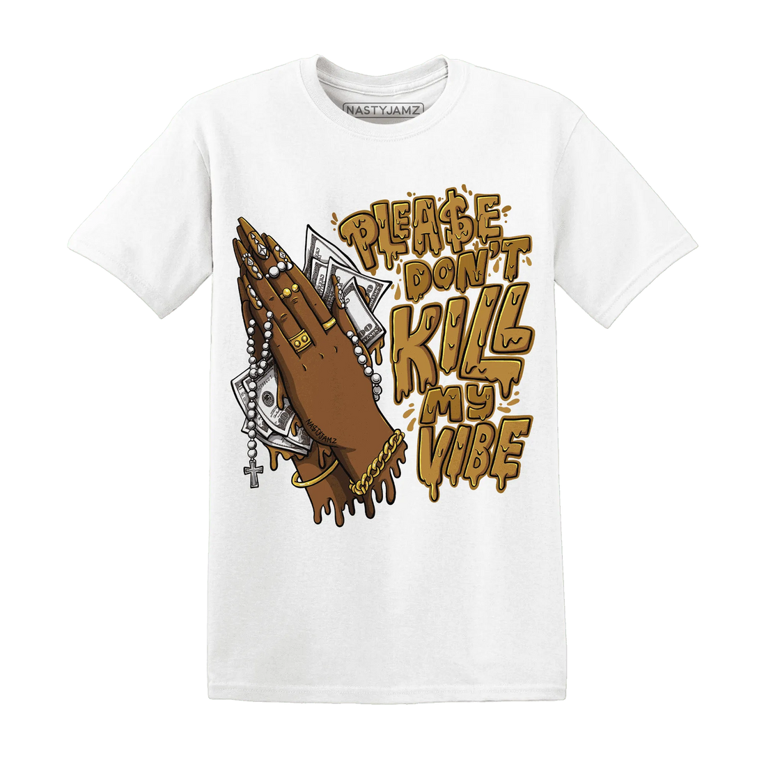 NastyJamz-Wheat-13s-T-Shirt-Match-Please-Don&