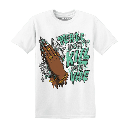 NastyJamz-Green-Glow-3s-T-Shirt-Match-Please-Don&