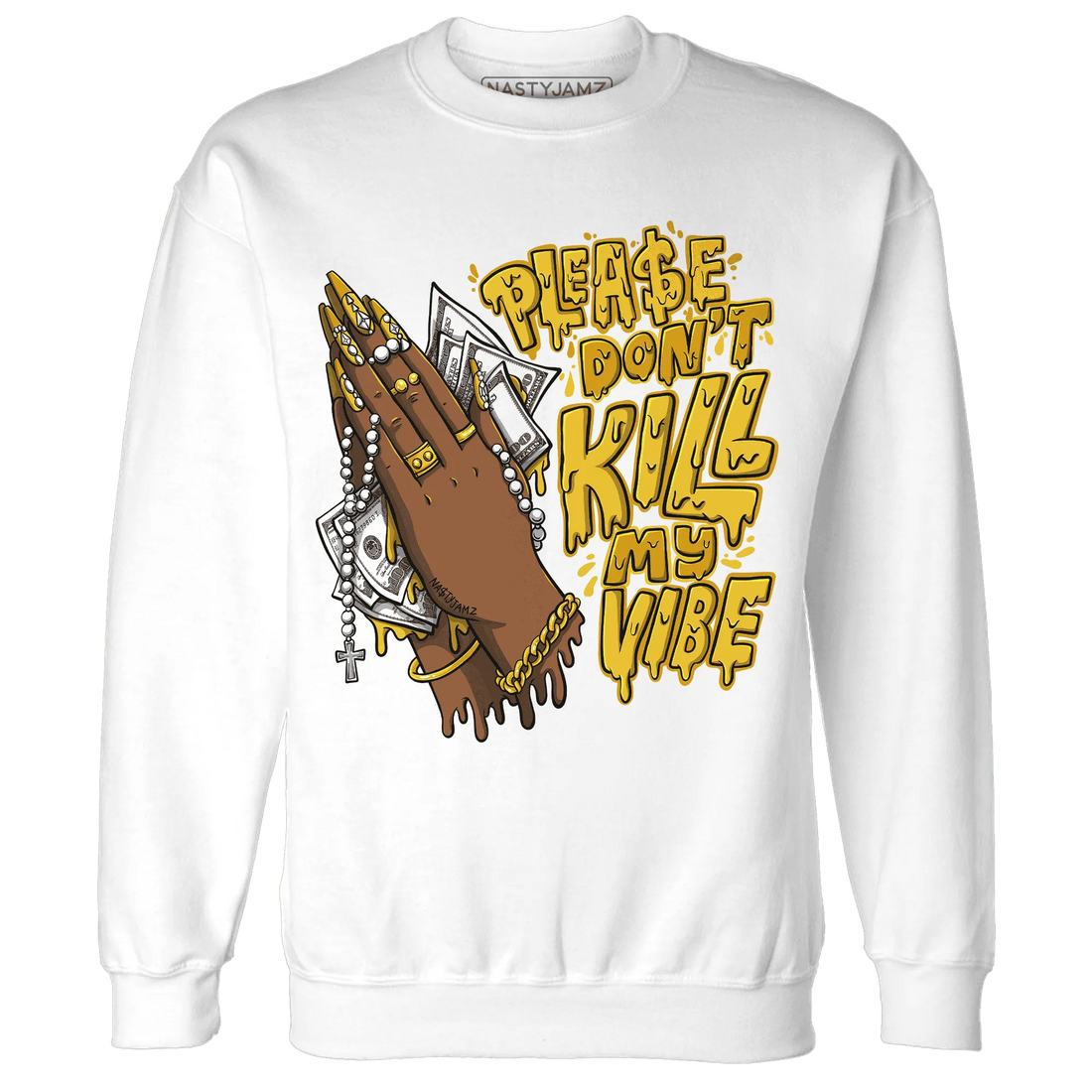 NastyJamz-Yellow-Ochre-6s-Sweatshirt-Match-Please-Don&