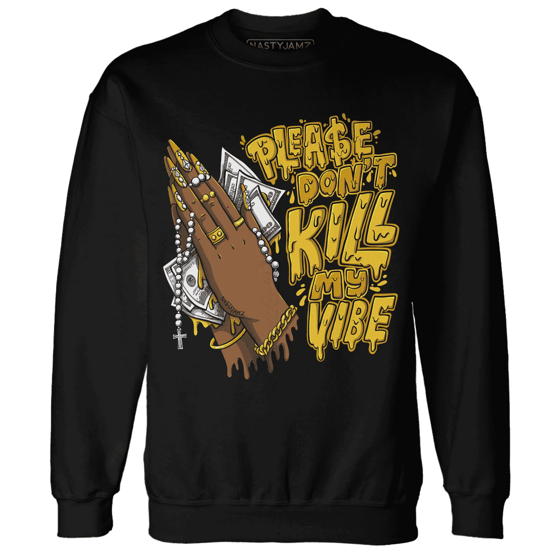 NastyJamz-Yellow-Ochre-6s-Sweatshirt-Match-Please-Don&
