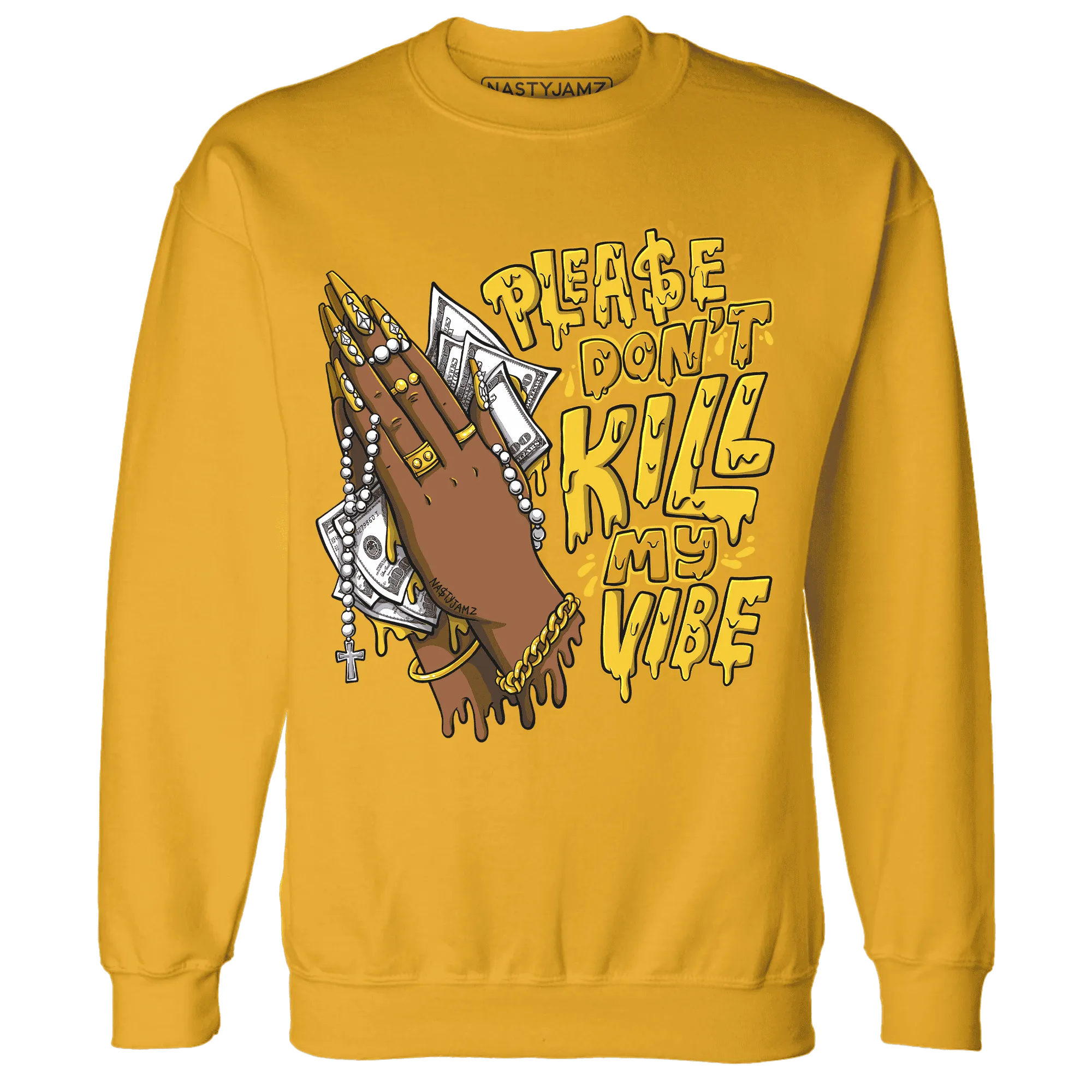 NastyJamz-Yellow-Ochre-6s-Sweatshirt-Match-Please-Don&