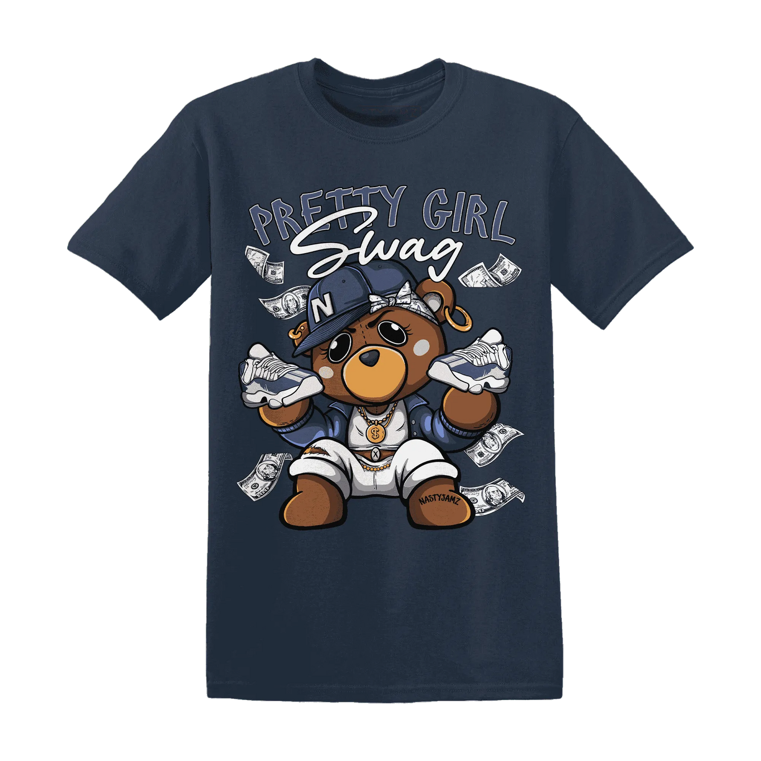 Low-Diffused-Blue-11s-T-Shirt-Match-Pretty-BERNIE