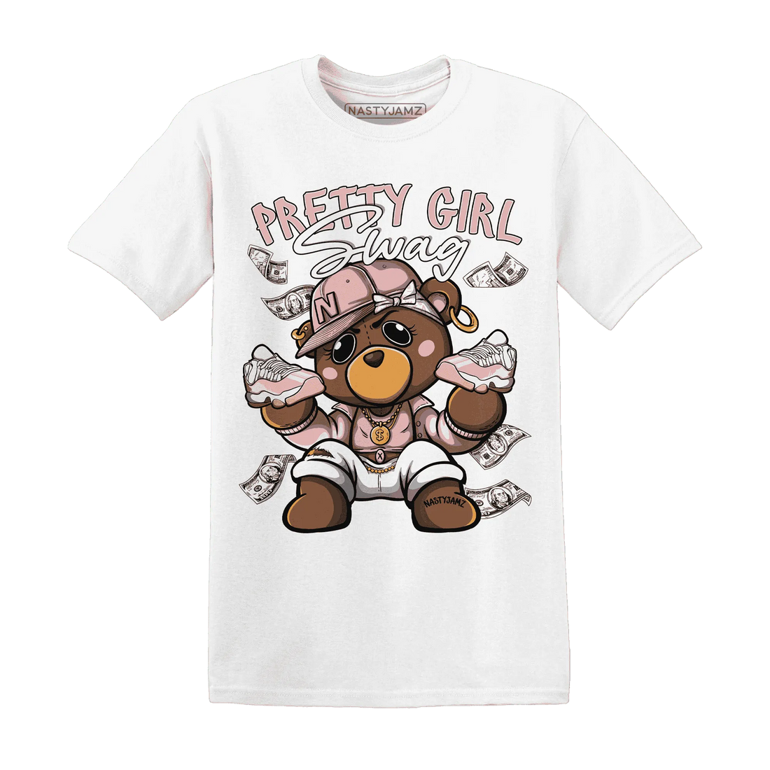 Low-Legend-Pink-11s-T-Shirt-Match-Pretty-BERNIE