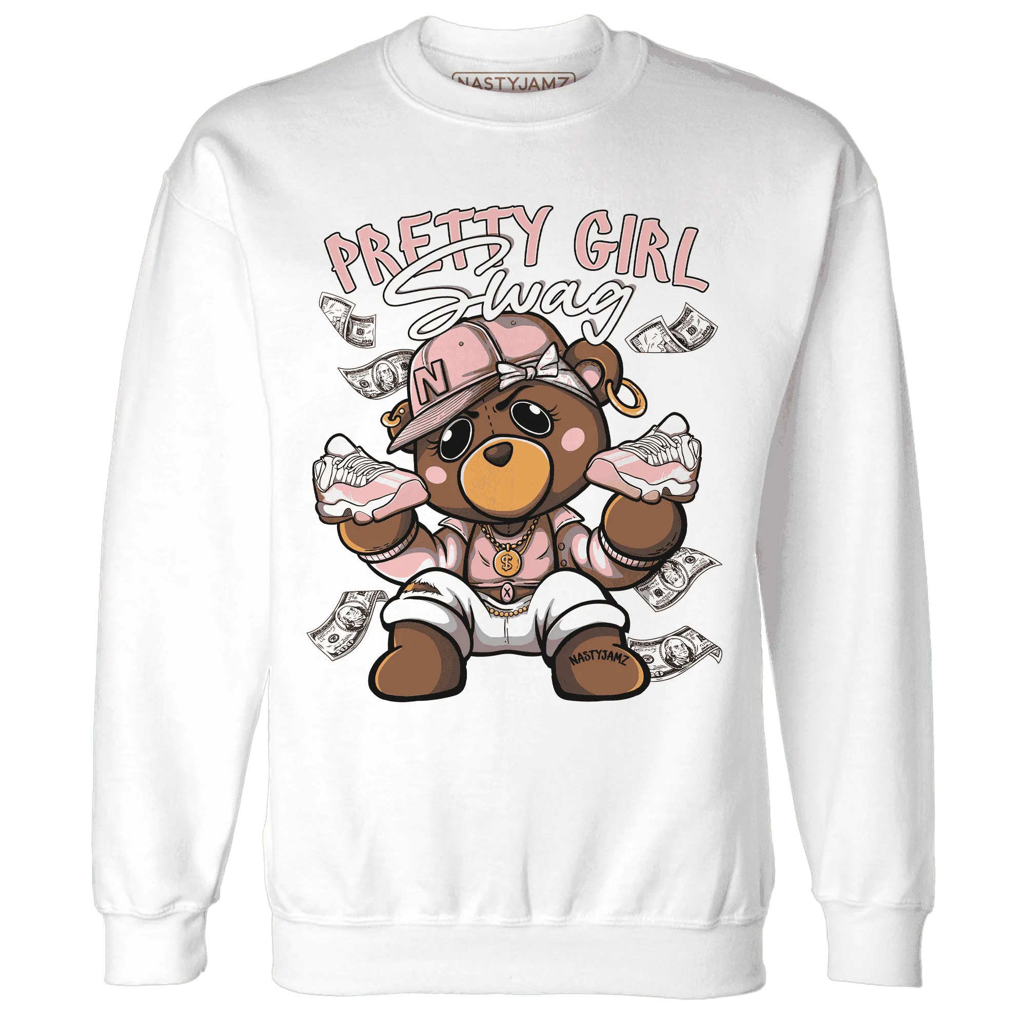 Low-Legend-Pink-11s-Sweatshirt-Match-Pretty-BERNIE