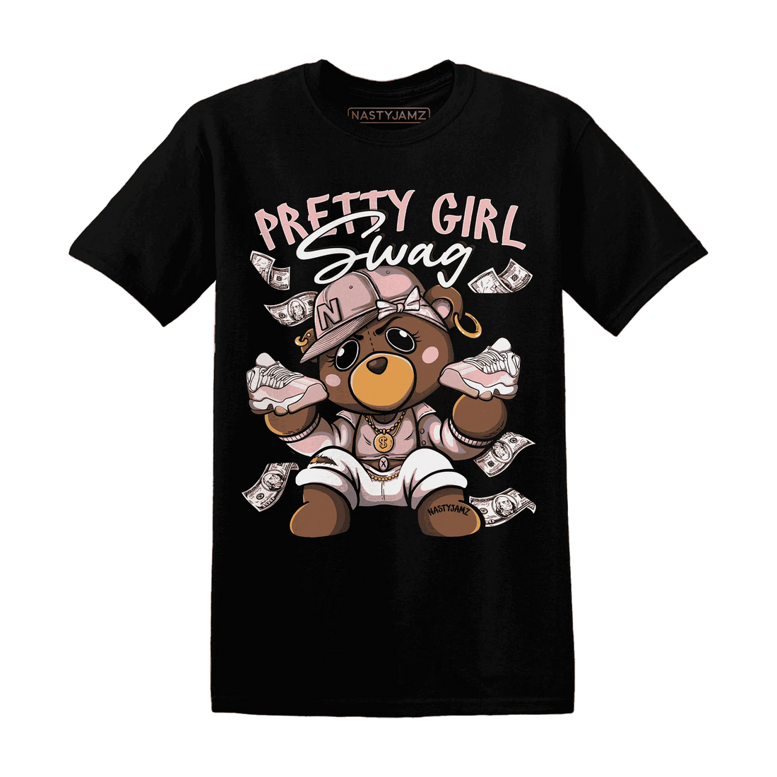 Low-Legend-Pink-11s-T-Shirt-Match-Pretty-BERNIE