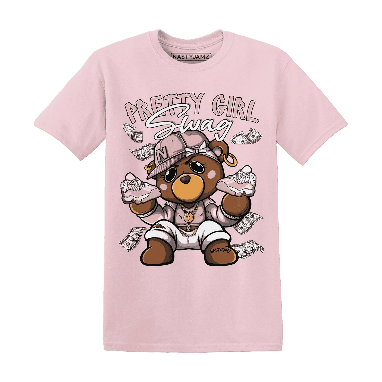 Low-Legend-Pink-11s-T-Shirt-Match-Pretty-BERNIE
