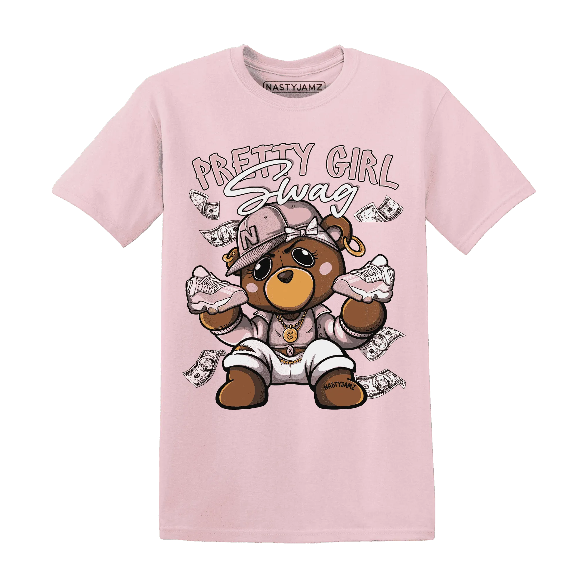 Low-Legend-Pink-11s-T-Shirt-Match-Pretty-BERNIE