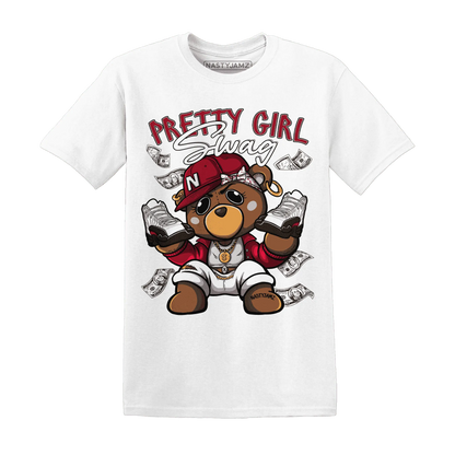 Retro-Red-Taxi-12s-T-Shirt-Match-Pretty-BERNIE