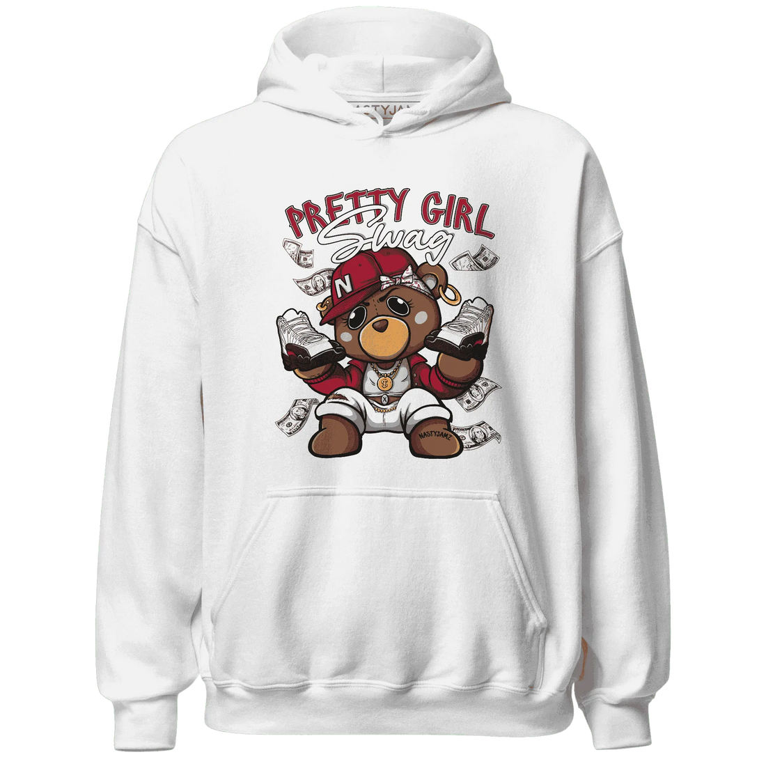 Retro-Red-Taxi-12s-Hoodie-Match-Pretty-BERNIE