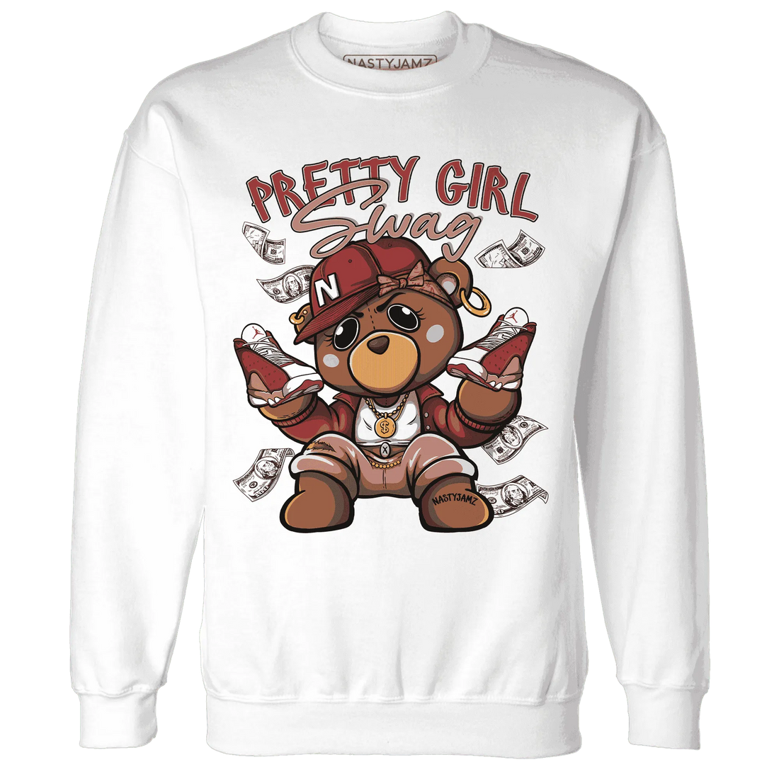 Dune-Red-13s-Sweatshirt-Match-Pretty-BERNIE